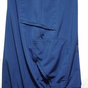 Blue Cargo Pants
